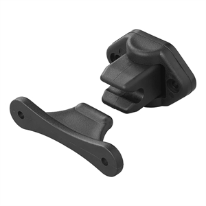 Türhalter schwarz für Wohnwagen/Wohnmobil