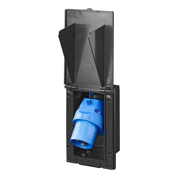 Einbausteckdose rechteckig 220V CEE