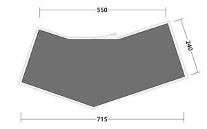 Outwell Matte Hartford 6 Air