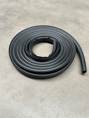 Dichtungsleiste Gaskasten schwarzes Profil für Hobby