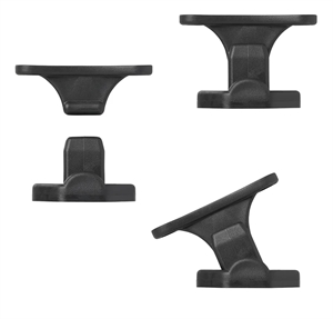 Türhalter schwarz für Wohnwagen/Wohnmobil