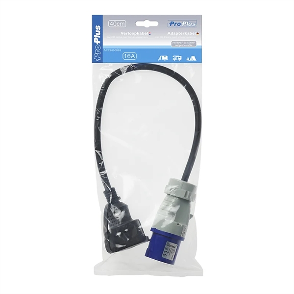 Adapterkabel Schuko-Buchse - CEE-Stecker