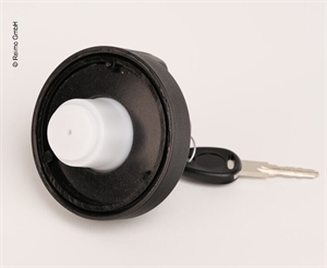 Wassertankdeckel mit Schlüssel - schwarz