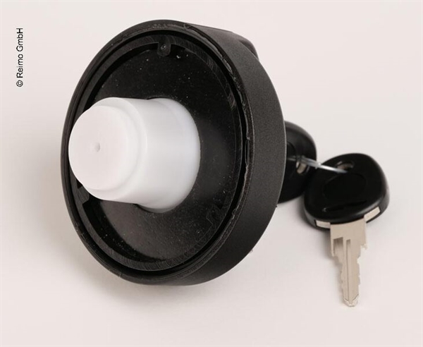 Wassertankdeckel mit Schlüssel - schwarz