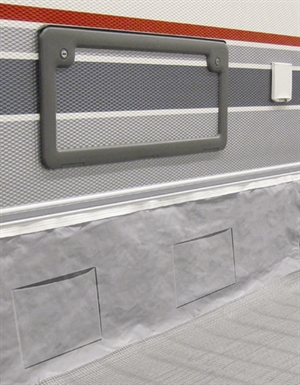 Wohnwagenschürze mit 2 Taschen zur Aufbewahrung 6 Meter