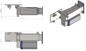 Carbest automatische Nivellierung AutoLift Stützbeine, Set à 4 Stk. Wählen Sie ein Adapterset!