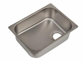 VanStream-Spüle aus Edelstahl