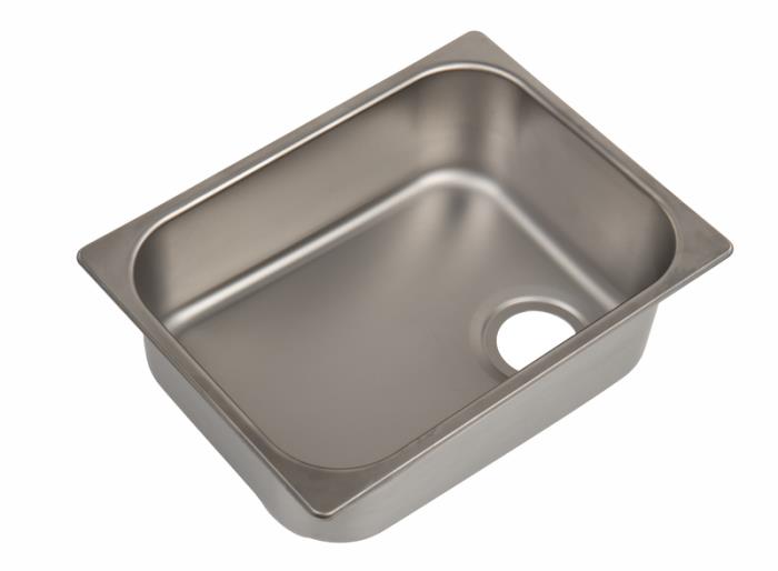 VanStream-Spüle aus Edelstahl