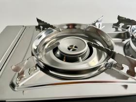 Camp 4 Gaskartuschenkocher GOURMET 2 Brenner mit Zündsicherung