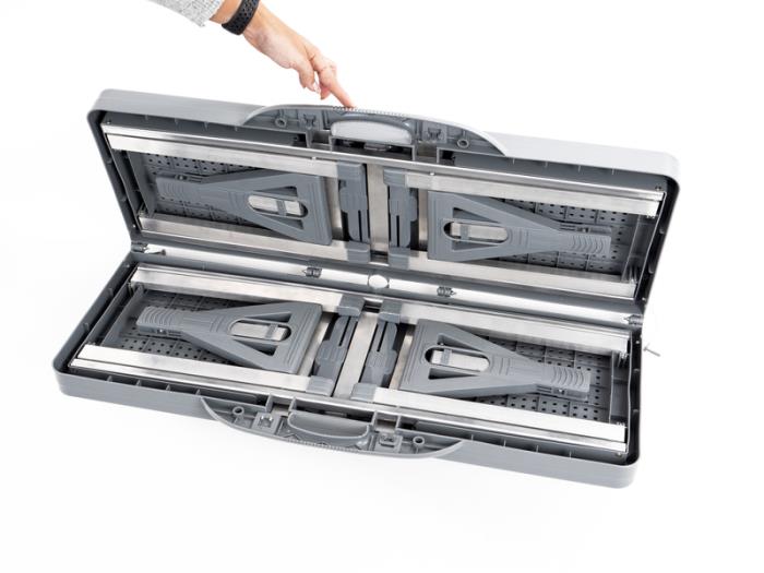 Picknicktischgruppe für 4 Personen - 85 x 65 cm