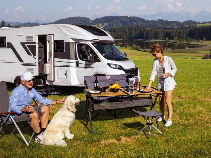 Camp4 Bamboo Tisch MENDOZA 140 - 140 x 80 cm