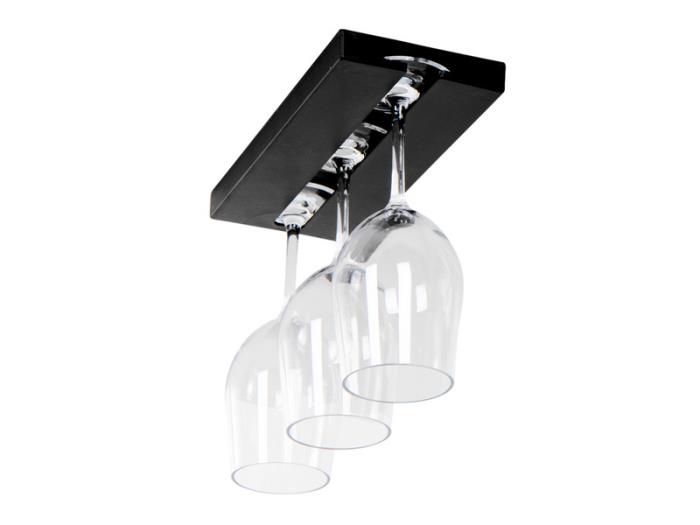 Halter für Stemware - schwarz