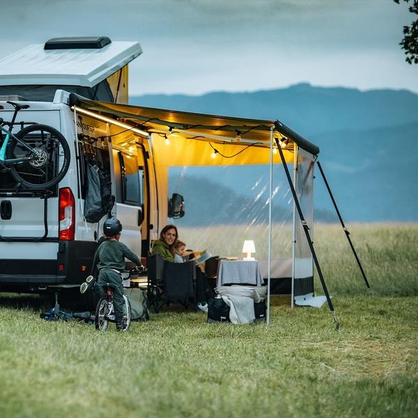 Thule 5200 weiß, Tuchfarbe: Mystic grau, Größe für Preis auswählen