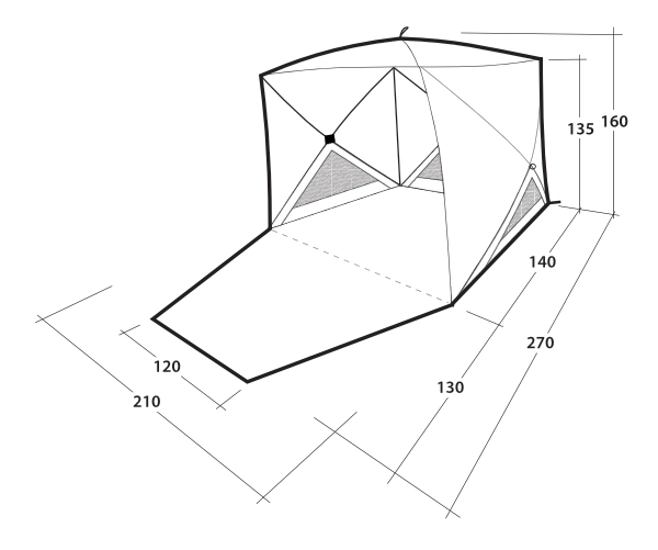 Outwell Compton Beach Shelter