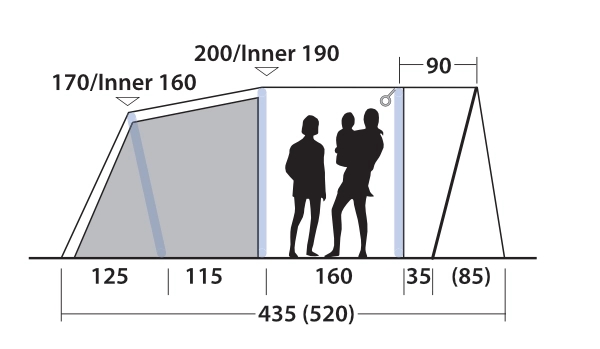 Outwell Monterey 4 Air