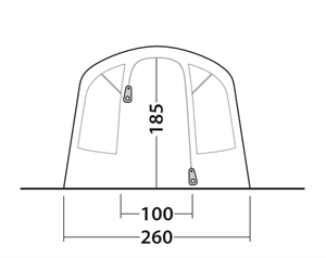 Outwell Monterey 4 Air
