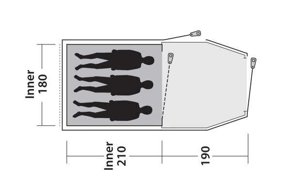 Outwell Earth 3 Plus