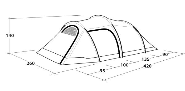Outwell Earth 4 Plus