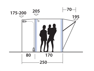 Outwell Santa Monica Air