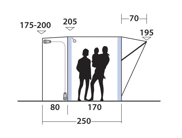 Outwell Santa Monica Air