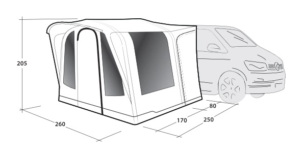 Outwell Santa Monica Air