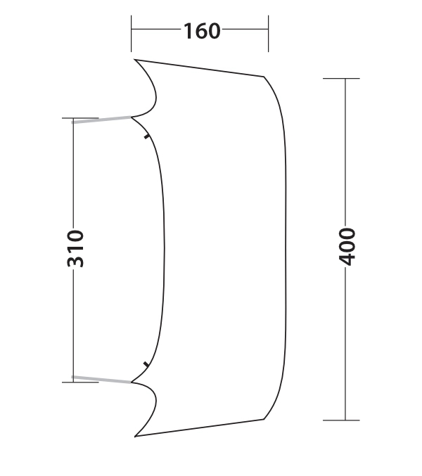 Wakefield XL Tent Connector