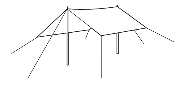 Easy Camp Norddal Tarp 3 x 3 m