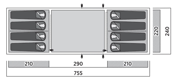 Easy Camp Leka Twin 8