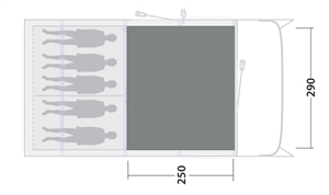 Outwell Gemütlicher Teppich Colorado 5 Air
