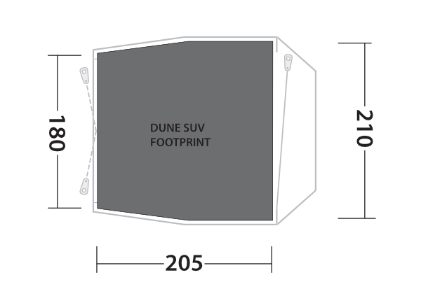 Unterlage Dune SUV / Dunecrest S