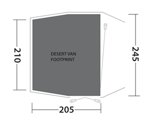 Unterlage Desert Van / Dunecrest L