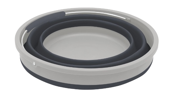 Collaps Eimer rund mit Deckel Navy Night