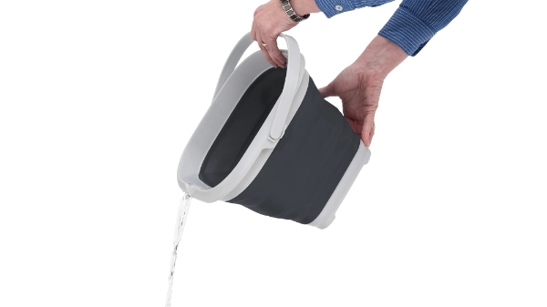 Collaps Bucket Square mit Deckel Navy Night