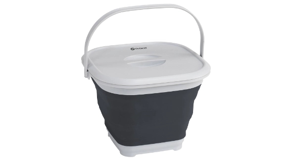 Collaps Bucket Square mit Deckel Navy Night