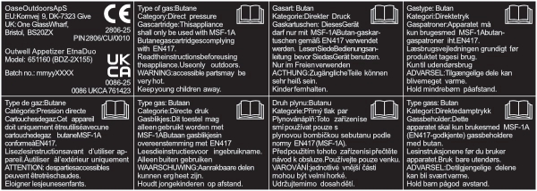 Outwell Appetizer Etna Duo