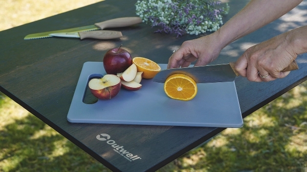 Outwell Caldas Messerset mit Schneidebrett